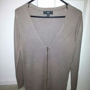 Mossimo zipper vneck cardigan